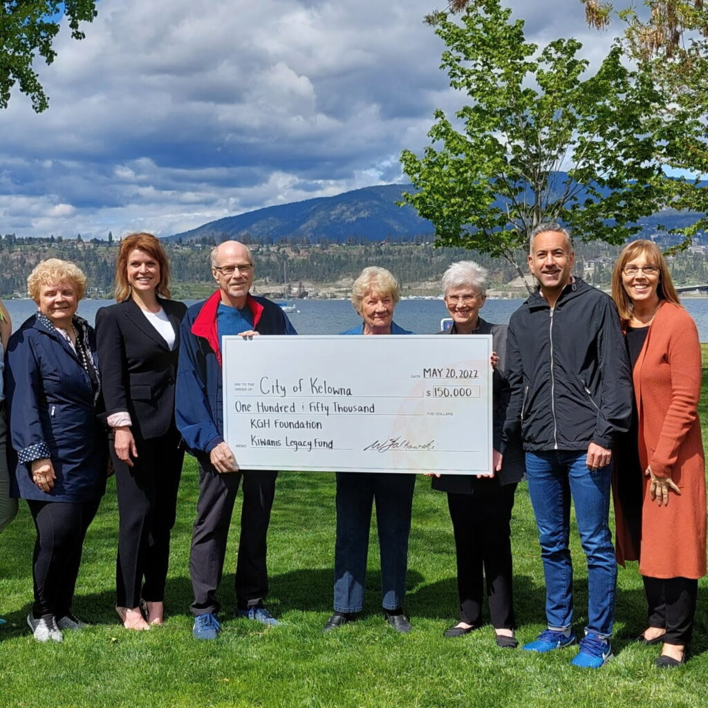 Kiwanis Legacy Fund Cheque Presentation